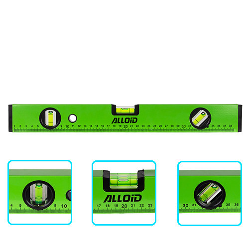 Alloid. Рівень будівельний 40см, 3 капсули Одеса - фото 1