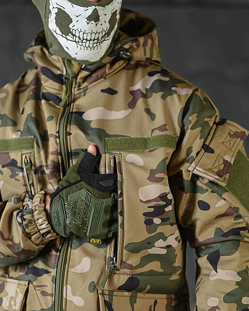 Тактичний чоловічий костюм Rehydration ВТ6393 SoftShell (куртка та штани) Мультикам M Вінниця - фото 9