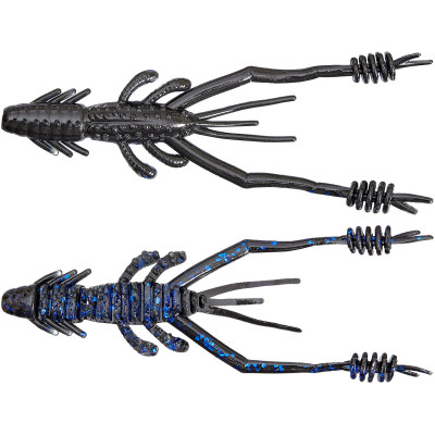 Силикон рыболовный Reins Ring Shrimp 3" B11 Blue Belly (8 шт/уп.) (1552.08.89) Винница - изображение 1