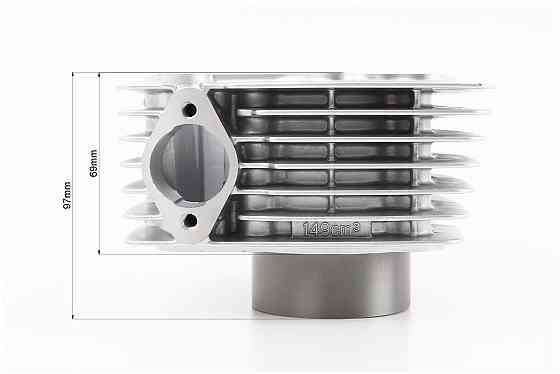 Циліндр к-кт (ЦПГ) CB150cc Ø62,0мм (висота циліндра 69/97мм, палець 15мм) Китай Київ