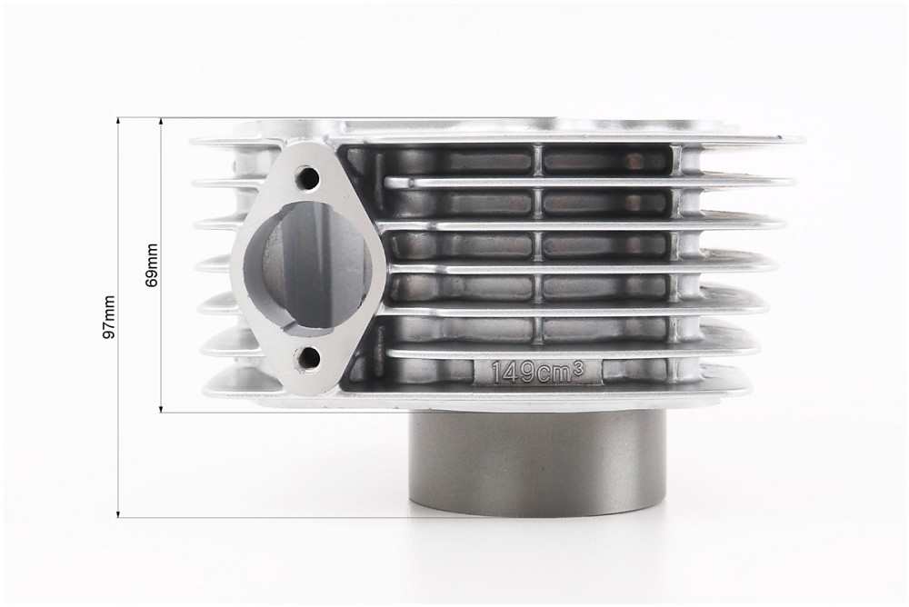 Циліндр к-кт (ЦПГ) CB150cc Ø62,0мм (висота циліндра 69/97мм, палець 15мм) Китай Киев - изображение 5