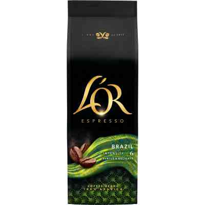 Кофе L'OR Espresso Brazil 100% Арабика в зернах 500 г (8711000464649) Винница