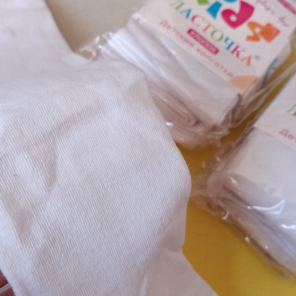 Колготки детские белые в размерах 1-2р. Киев - изображение 3