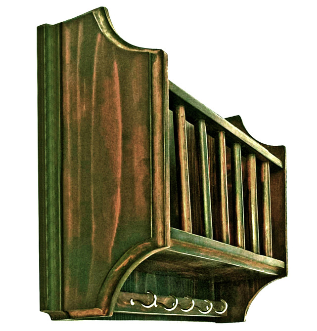 Ключниця дерев'яна "Пейрелад" сепія Миколаїв - фото 1