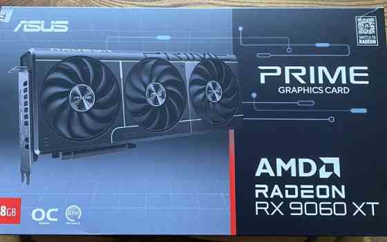 Гарантия! Новая Видеокарта Asus Prime RX 9060 XT 8GB. Киев