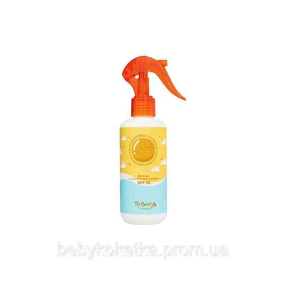 Дитячий сонцезахисний лосьйон SPF 50 для обличчя та тіла Top Beauty 200 мл. Львів