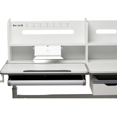 Парта FunDesk (1+1+1) (FIORE II GREY) Вінниця - фото 3