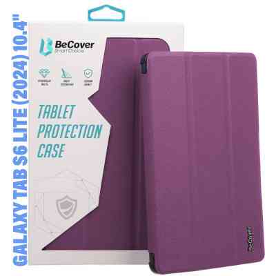 Чехол для планшета BeCover Smart Case Samsung Tab S6 Lite (2024) 10.4" P620/P625/P627 Purple (710816) Винница