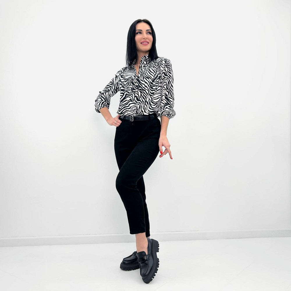 Женская блуза с принтом 