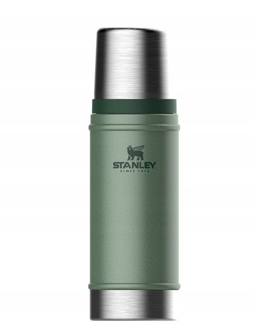 Термос Stanley Classic 0,47L Hammertone Green 0,47 л (10-01228-072) Нововолинськ - фото 1