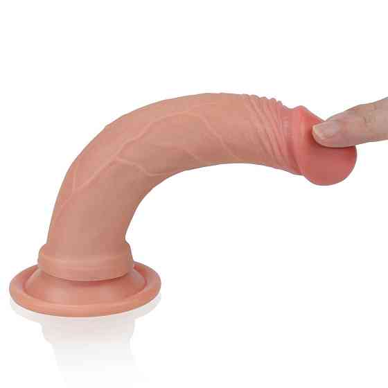 Фаллоимитатор - Dual-Layered Silicone Cock 7