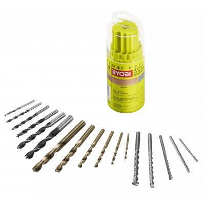Набор сверл Ryobi RAK18DMIX, 18шт (5132004669) Винница - изображение 3
