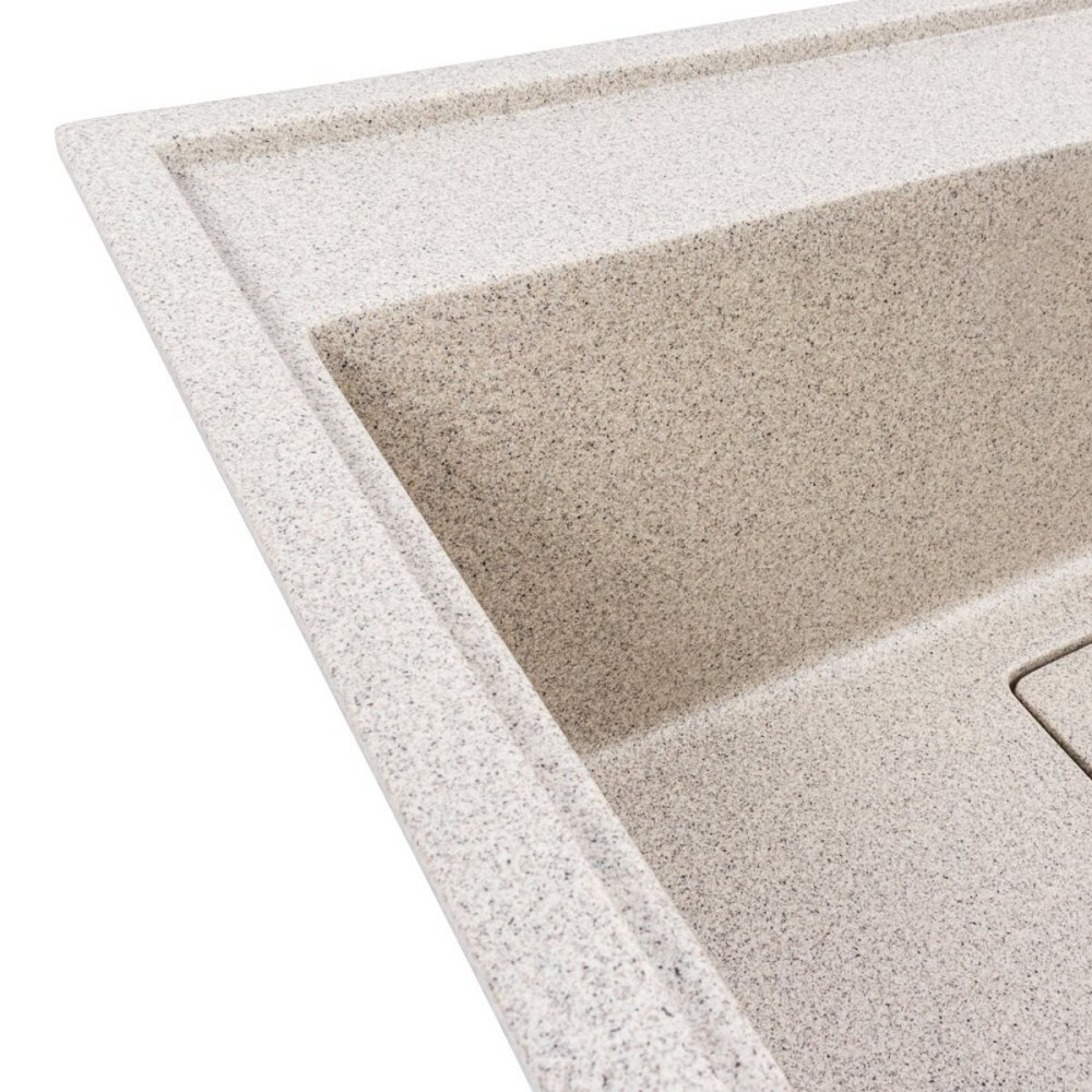 Гранітна мийка VALESO SHERLIT 6050 матова Чорна Коломыя - изображение 4