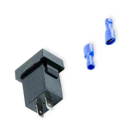 Гніздо врізне 2 USB 4,8A, 12-24В посадочн. 17,6х27,6мм, кришка, з підсвічуванням синій, вольтм, автомобіль Нісан Мукачево