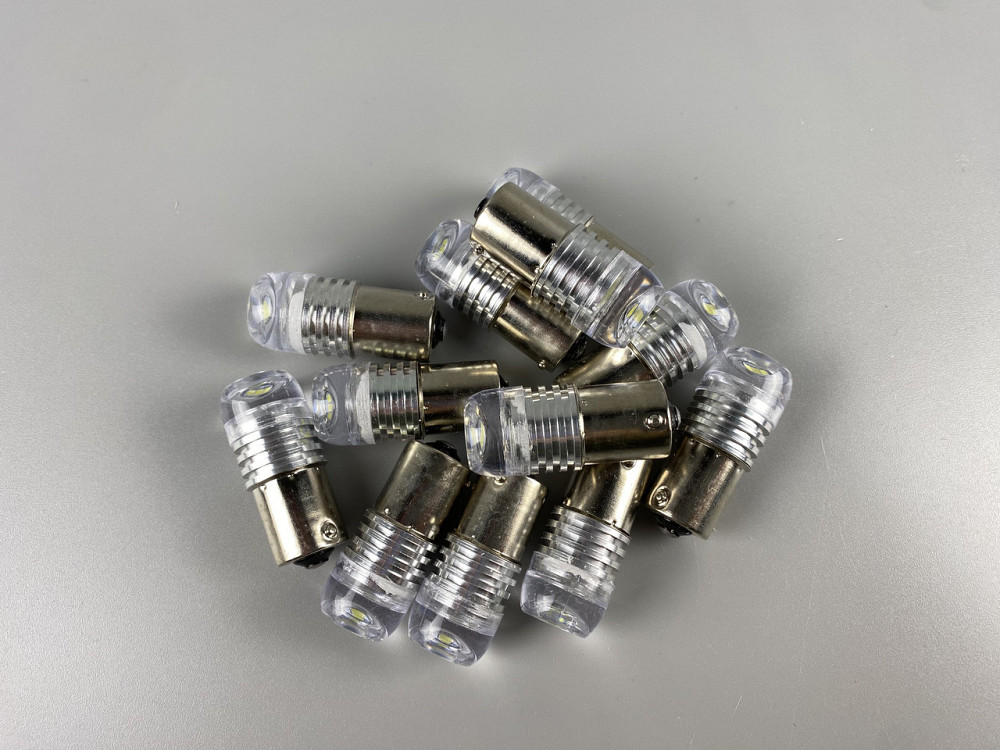 Світлодіодна автомобільна лампа LED стоп-сигнал/ покажчик повороту 12V цоколь 1141 BAU15s Мукачево - фото 9