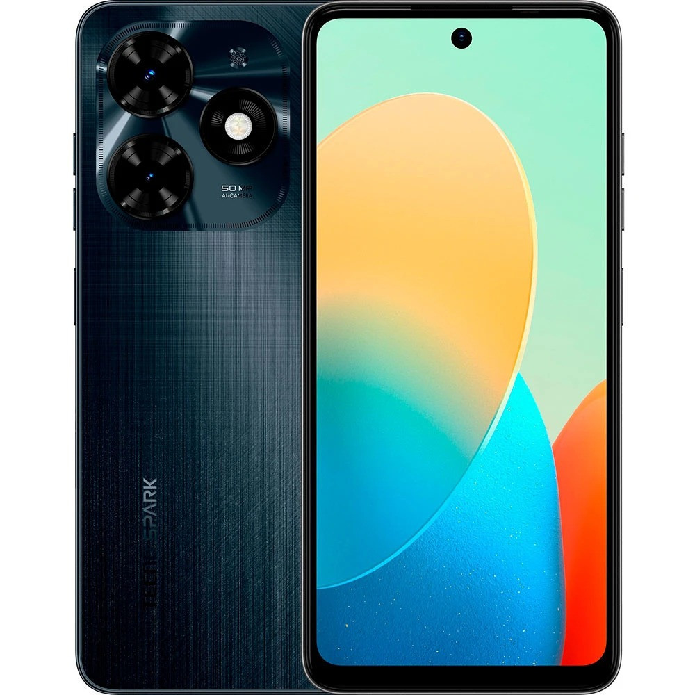 Смартфон Tecno Spark 20C (BG7n) 4/128GB Dual Sim Gravity Black (4894947011740) ( 17003 ) Харків - фото 3