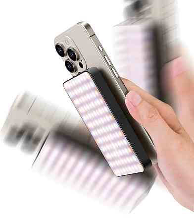 Свет портативный магнитный для телефона и камеры селфи Bi-Color 2500-9000К AC Prof M19 Киев