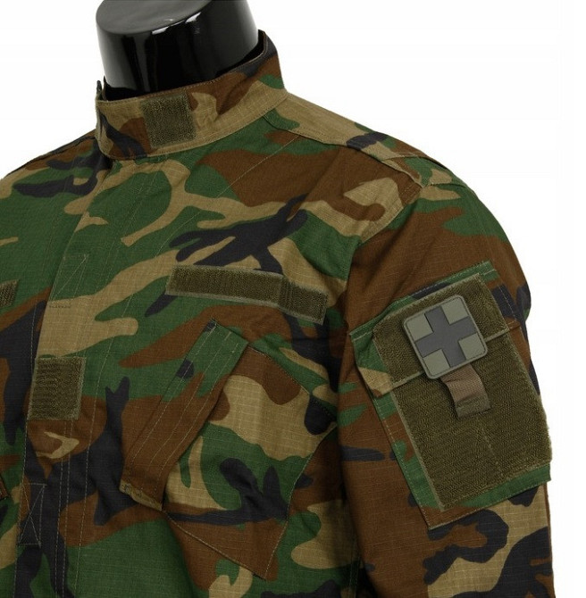 Шеврон 3D PVC на липучке Mil-Tec 16830201 “FIRST AID