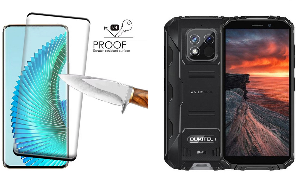 Захисне скло HyperGlass Pro для Oukitel WP18, WP18 Pro – максимальна чутливість та захист Київ - фото 1