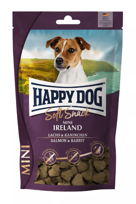 Ласощі Happy Dog Soft Snack Mini Ireland для собак дрібних порід (лосось/кролик), 100 г Вінниця - фото 1