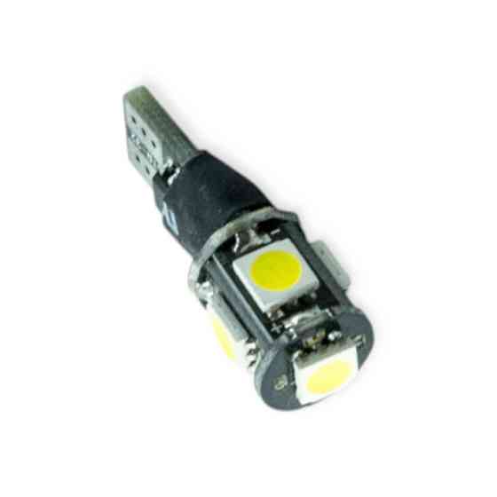 Автоламп БЦ 12-5 лазер. WHITE 5 SMD 5050 з моргаючим (габарит стробоскоп) світлодіодна Мукачево