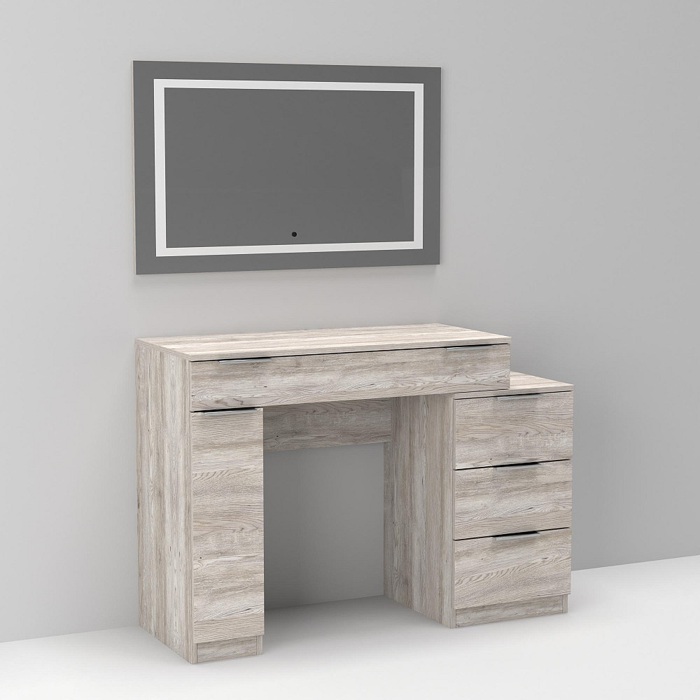 Стол туалетный Трюмо Кристалл, Самоа Димчастий, 1200/452/847 Львов - изображение 5