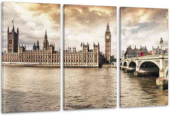 Модульная картина Лондон Аrt-197_3А 100x150 см Киев