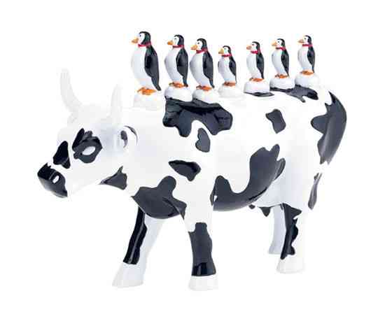 Статуэтка коллекционная корова Transporte Coletivo (полирезин) Киев