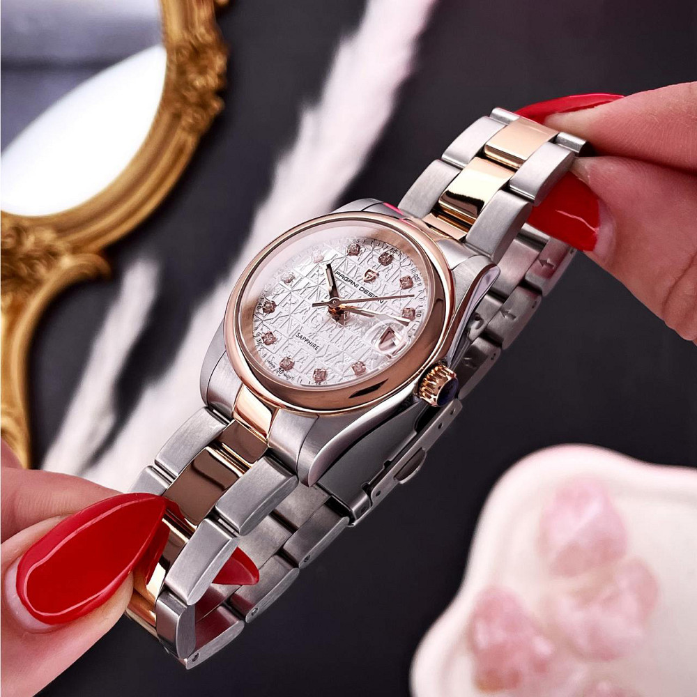 Pagani Design PD-1794L Silver-Rose Gold-White Киев - изображение 4