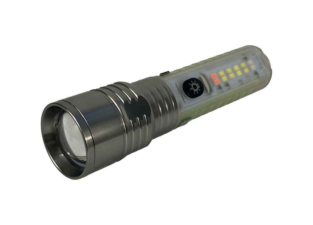 Фонарик Watton WT-609 аккумуляторный ручной Каменец-Подольский - изображение 2