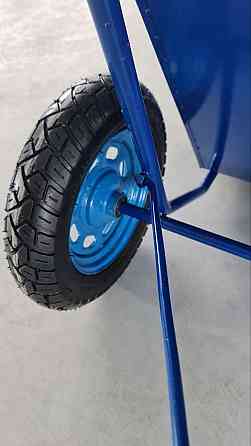 Тачка будівельна Garden joys 300 Синій Візок двоколісний будівельний Тачка будівельна посилена Біла Церква
