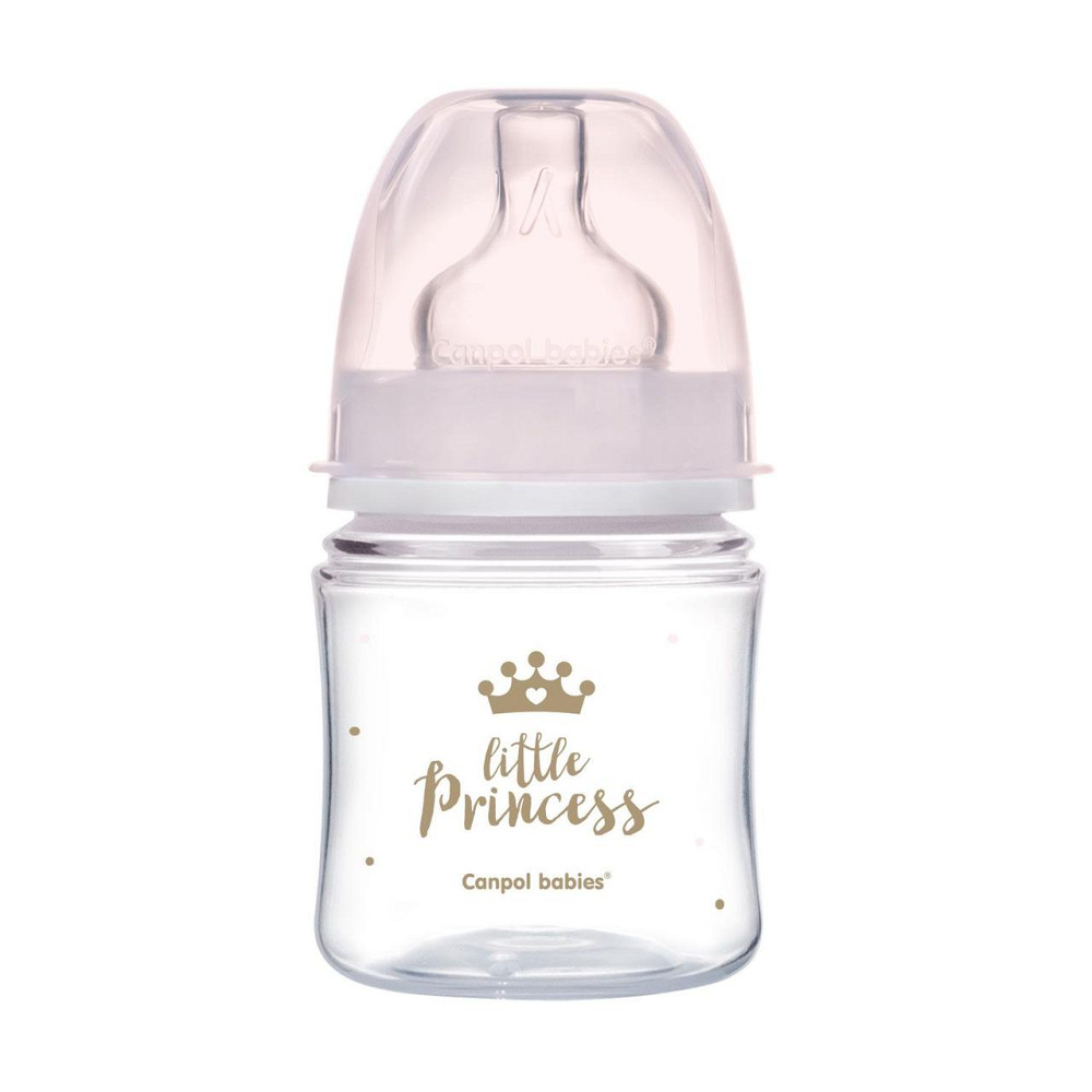 Детская бутылочка антиколиковая для кормления новорожденных 120 мл EasyStart Royal Baby Canpol babies розовый Кривой Рог - изображение 3