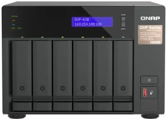 Сервер Сервер NVR QNAP QVP-63B 6-Bay Київ