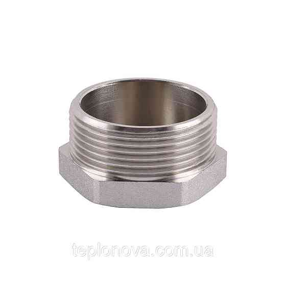 Заглушка с наружной резьбой SOLOMON 1/2″ нікель 4001 N Черновцы