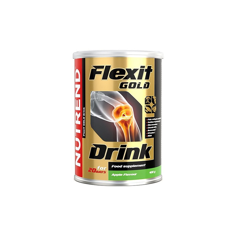 Для суставов Nutrend Flexit Drink GOLD 400g (Apple) Луцк - изображение 1