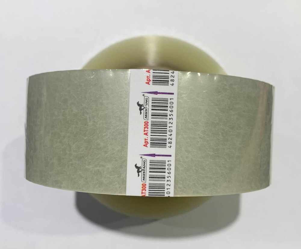 Клейка стрічка пакувальна прозора MUSTANG 45мм х 150м Рівне - фото 1