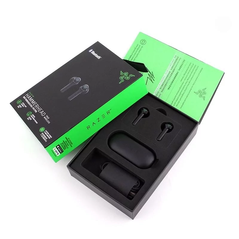 Беспроводные Bluetooth наушники Razer Hammerhead True WL Mic с кейсом (Black) Винница - изображение 6