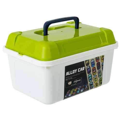 Набір іграшкових машинок моторизованих 50 шт в кейсі Iso Trade (26603) Нововолинськ