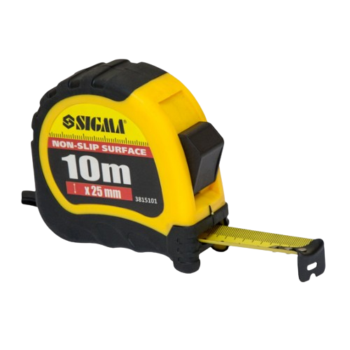 Рулетка 10м*25мм Shiftlock SIGMA Житомир - изображение 1