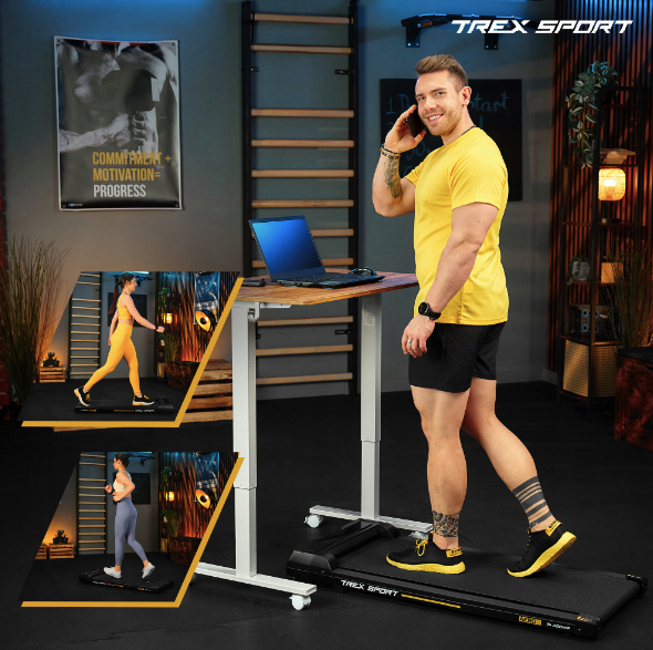 Беговая дорожка домашний тренажер для кардио и фитнеса компактная Trex Sport TX-300WP AERO Киев - изображение 14