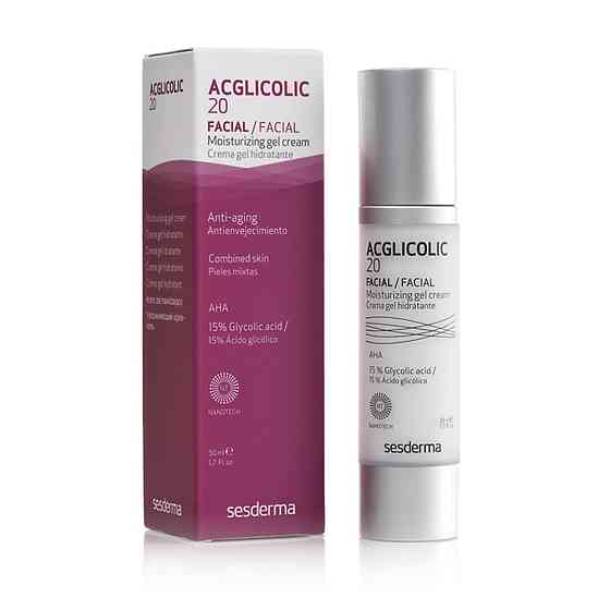 Сесдерма Acglicolic 20 Крем-гель увлажняющий с гликолевой кислотой Sesderma Acglicolic 20 Moisturizing gel Днепр