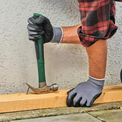 Молоток Bosch слесарный 450г 33см рукоятка стекловолокно (1.600.A02.ZA2) Винница - изображение 2