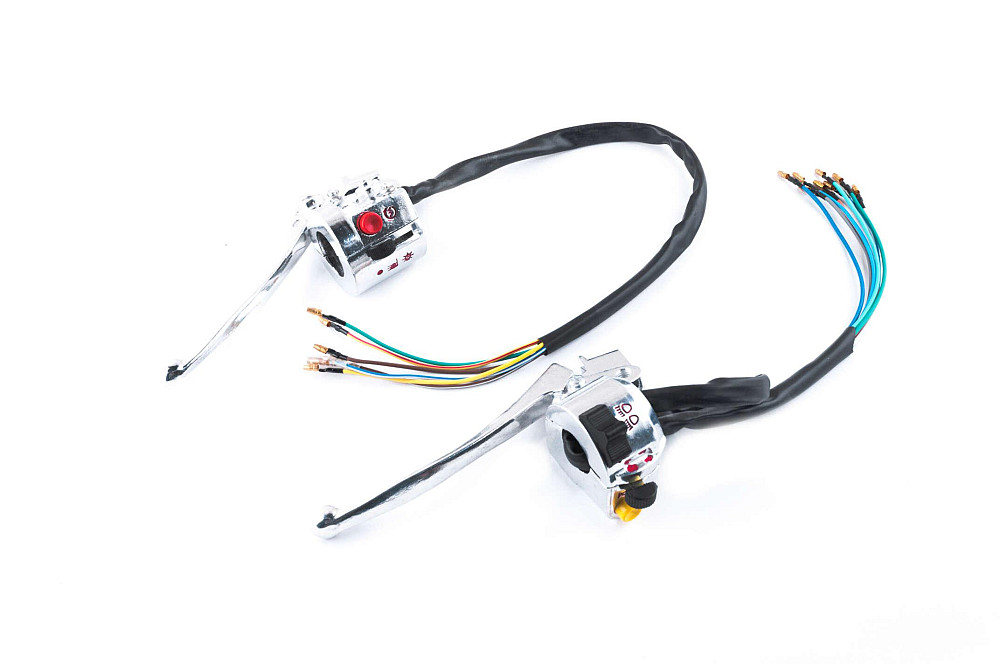 Блоки кнопок керма (пара) Delta (хром, важелі, кріплення) XVP Киев - изображение 1