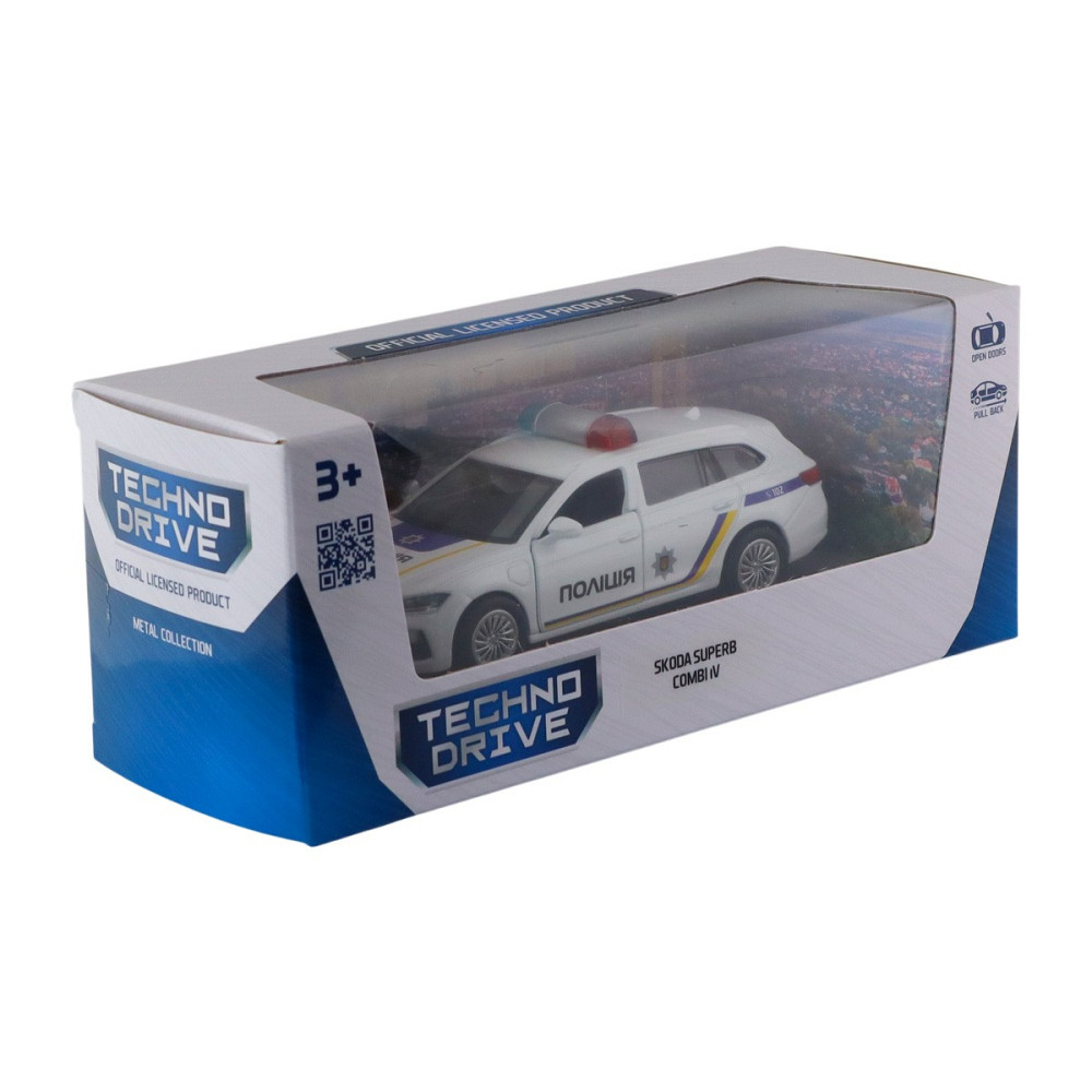 Автомодель – Skoda Superb Combi iV Поліція Дніпро - фото 6