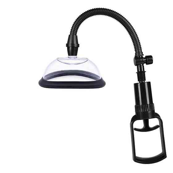 Вакуумна помпа для вульви Pussy Pump Premium Fun розмір S (11 см), механічний насос Sex Aura Київ