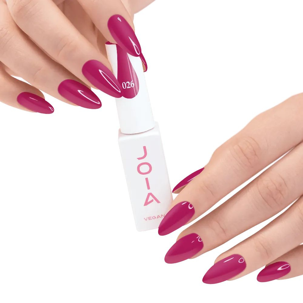 Гель-лак для ногтей розовый 026 эмаль JOIA vegan 6 мл Киев - изображение 7