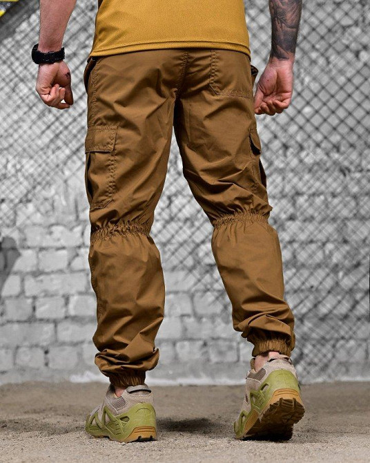 Летние тактические штаны джогеры карго койот мужские Одесса - изображение 10