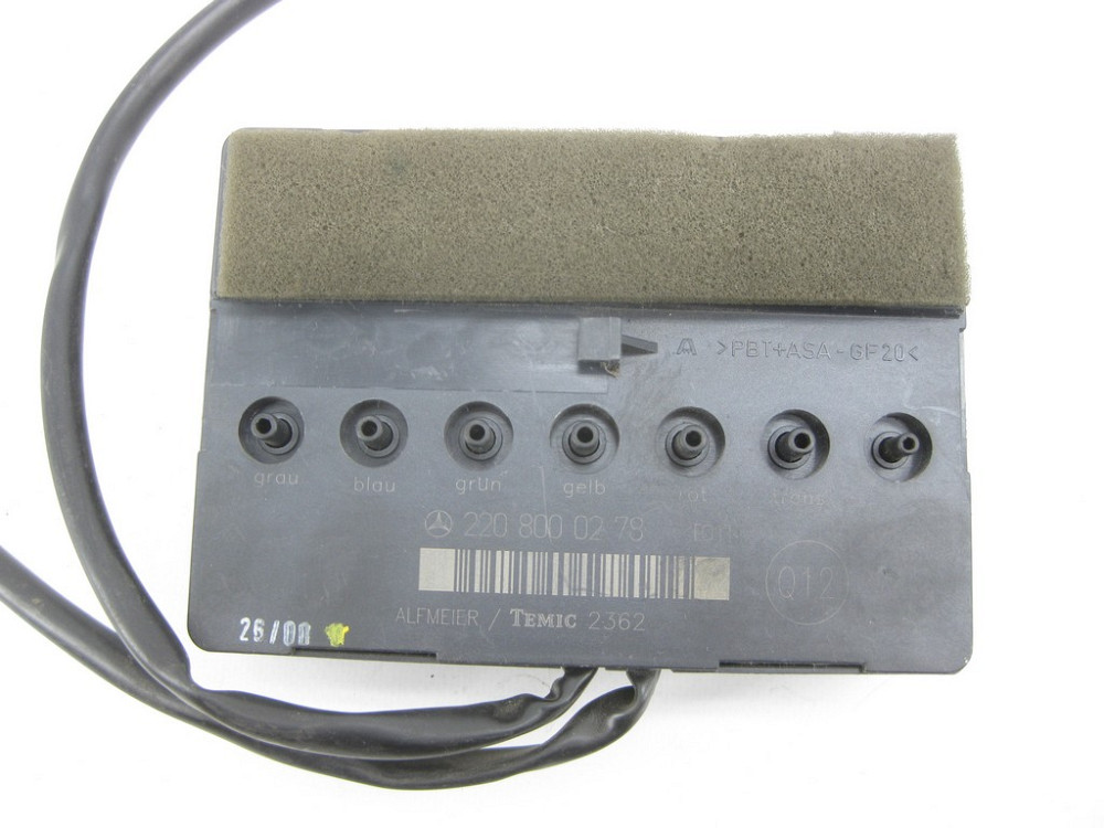 Mercedes-Benz  A2208000278 Блок клапанів для мультиконтурного сидіння S-class short W220 S-class long V220 Одеса - фото 4