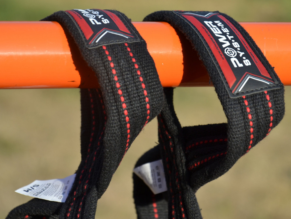 Лямки для тяги (вісмірка) Power System PS-3405 Figure 8 Black/Red S/M Київ - фото 5