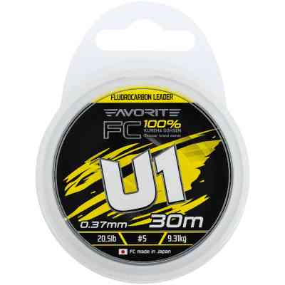 Флюорокарбон Favorite U1 FC 30m 5.0/0.37mm 20.5lb/9.31kg (1693.12.17) Винница